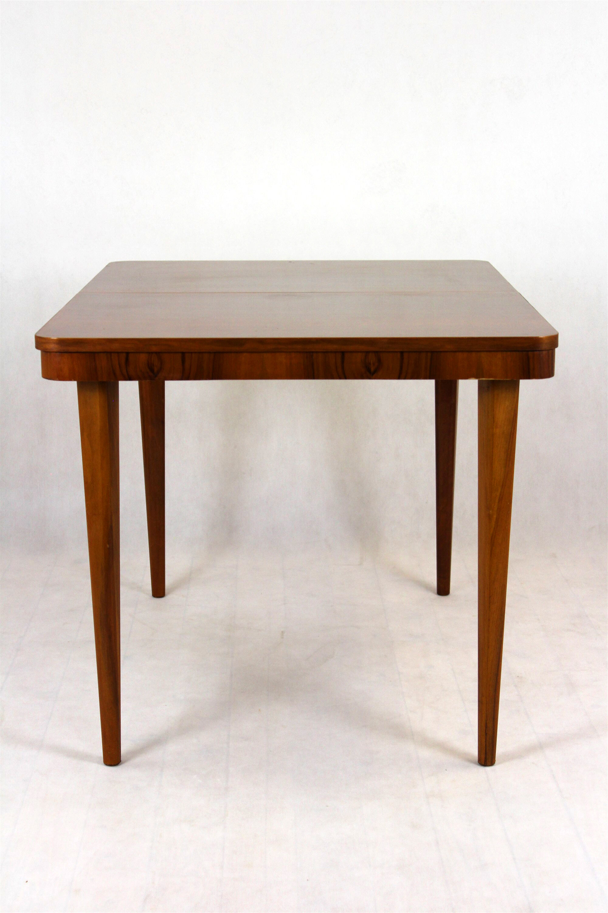 Walnut Dining Table for Mier, 1950s