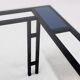 Table à manger en pastoe post-moderne des années 1980