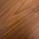 Oiled walnut TV stand equipped with 2 sliding doors and 3 drawers