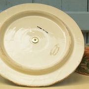 Vallauris Aegitna Saltalamacchia cheese platter made in France / Thistle model / 50s