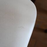 6 Scandinavian chairs skaï white