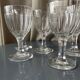 Suite de 6 verres a vin ou a eau cristal de nancy