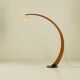 Italian adjustable arc lamp by novecento, 1980s