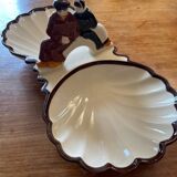 Henriot Quimper double earthenware bowl