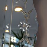 Vintage Venetian Style Faceted Mirror - 97x77cm