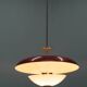 Bauhaus Purple Chandelier by IAS, 1930s