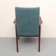 1960s armchair high back in teak, restored