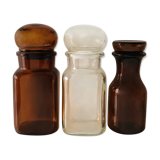 Set of 3 large vials