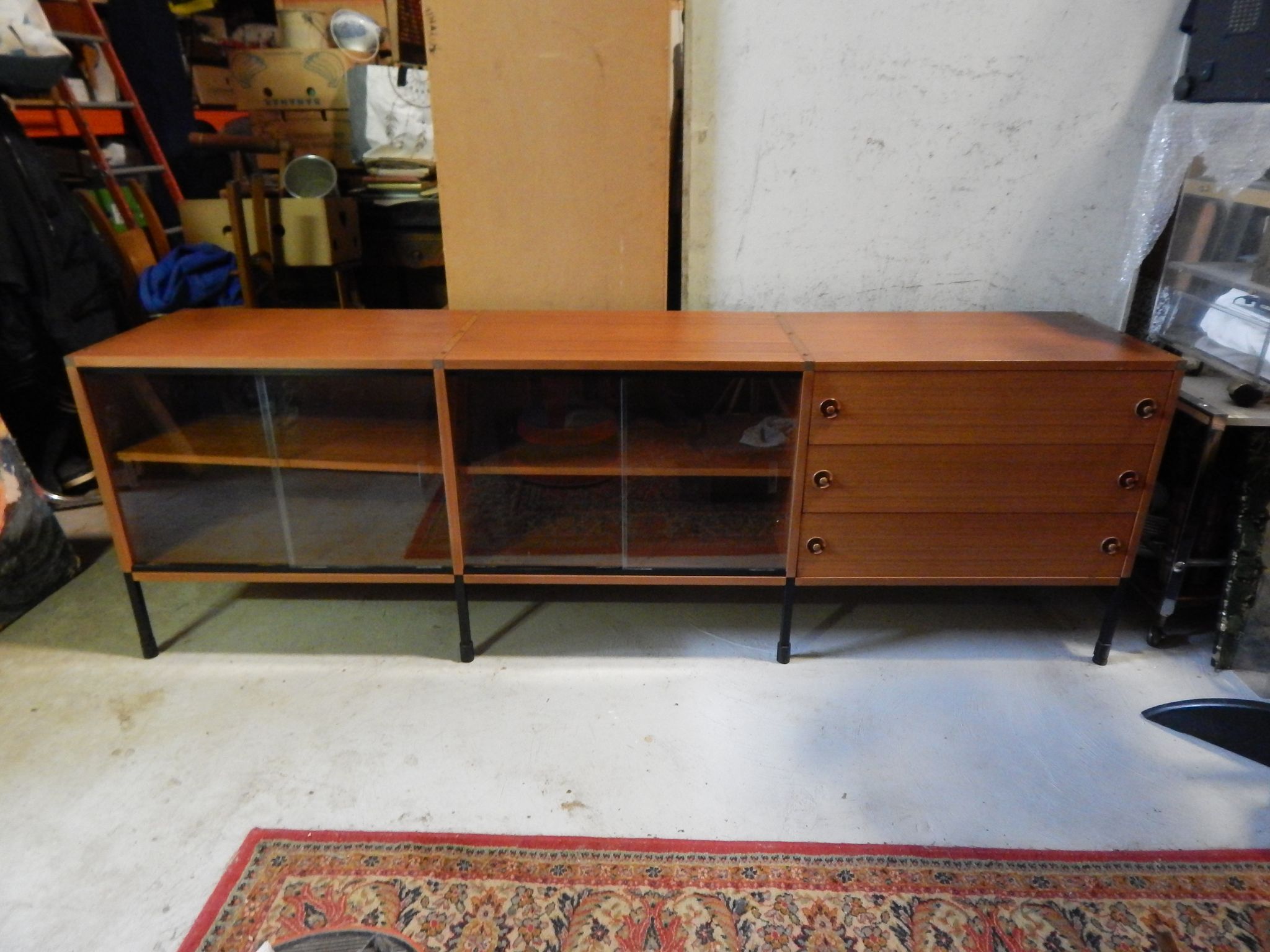 vintage enfilade by ARP minvielle design Guariche-Motte-Mortier year 50
