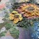 Old oil painting / Bouquet of flowers