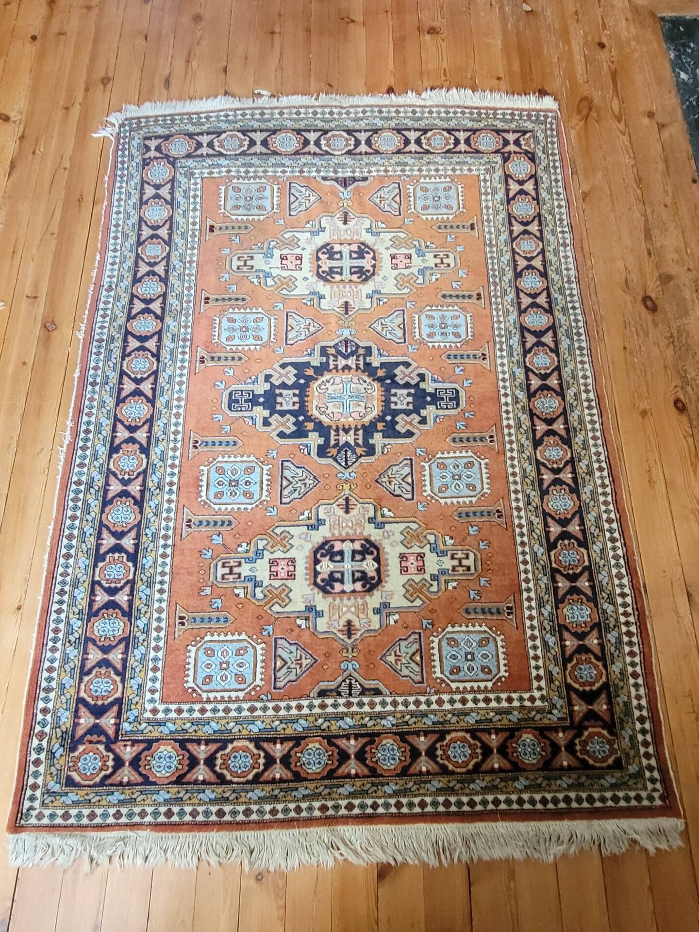Traditional Turkish or Oriental wool rug