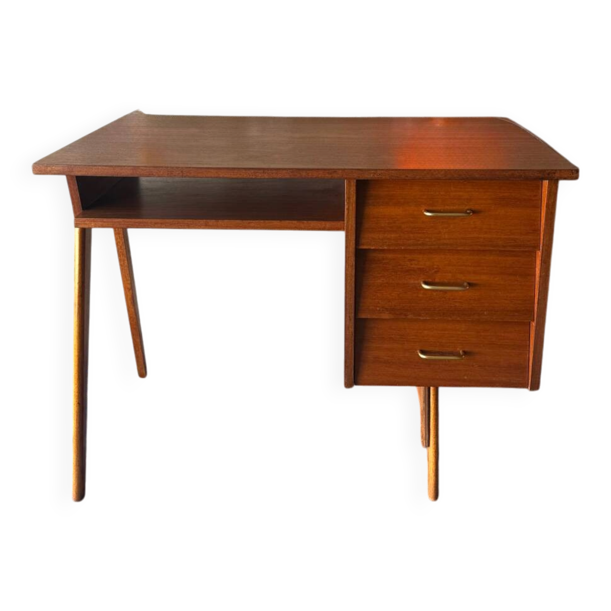 Scandinavian teak desk, 1960s/1970s