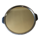 Round metal mirror tray with handles