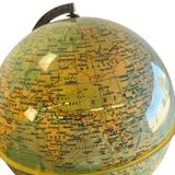 Globe vintage avec lumières GDP 1965 Globe