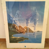 Affiche Côte d’Azur vintage.