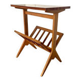 Small side table magazine holder 1950