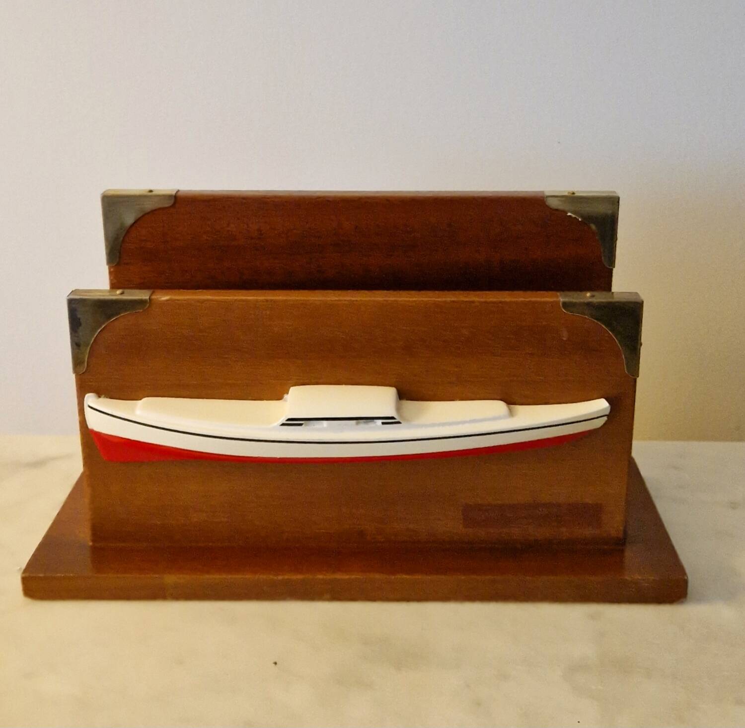 Porte courrier style bateau 1950