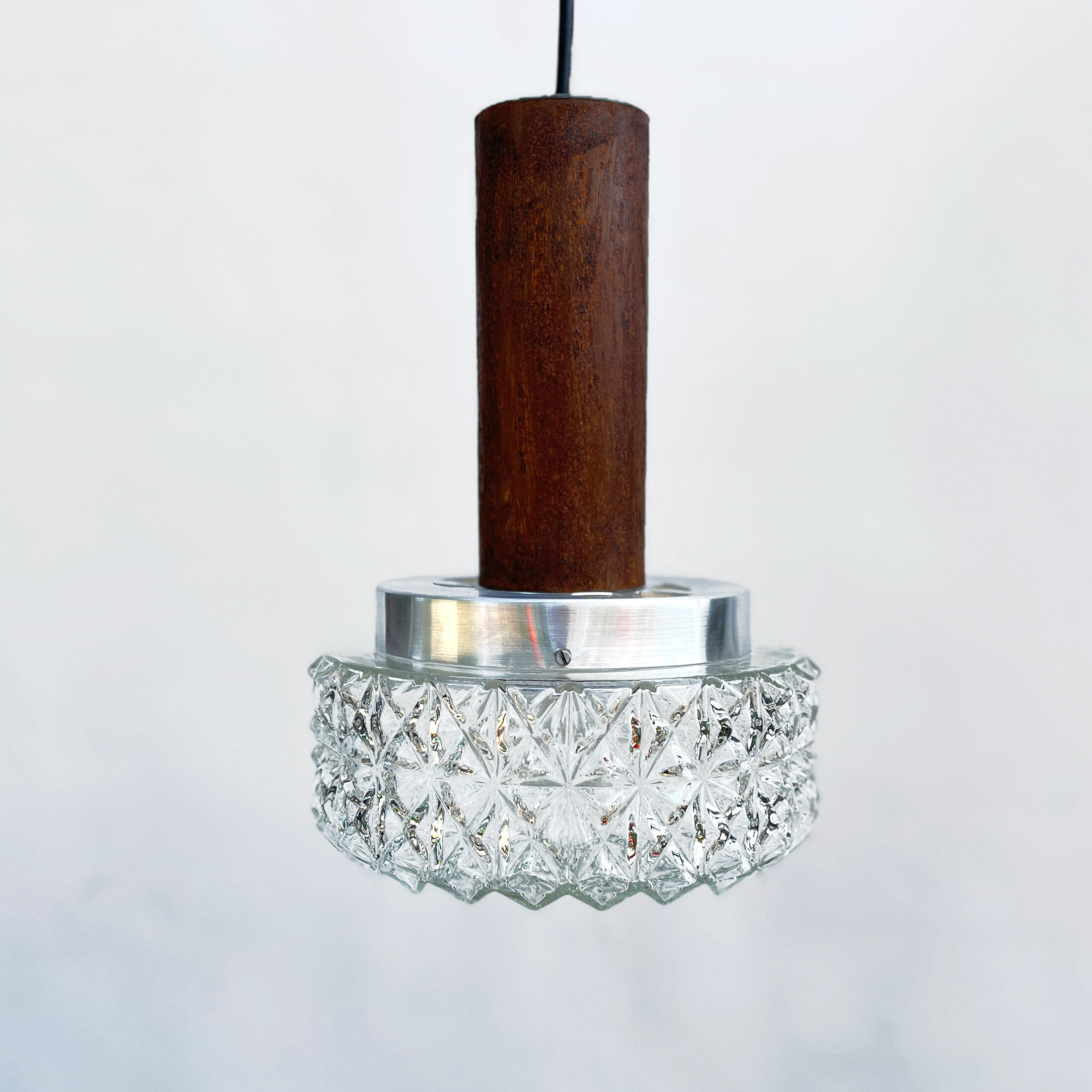 Pendant lamp by Hillebrand Germany 1970s