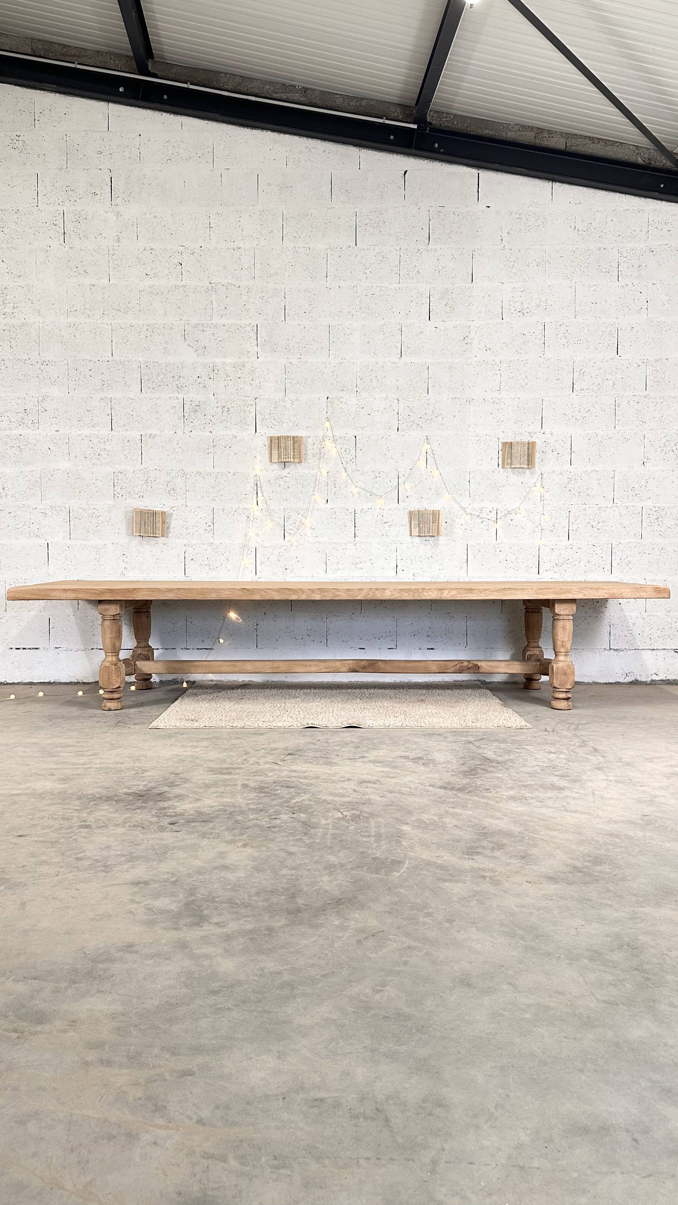 Farm table 3m80 / XXL farm table