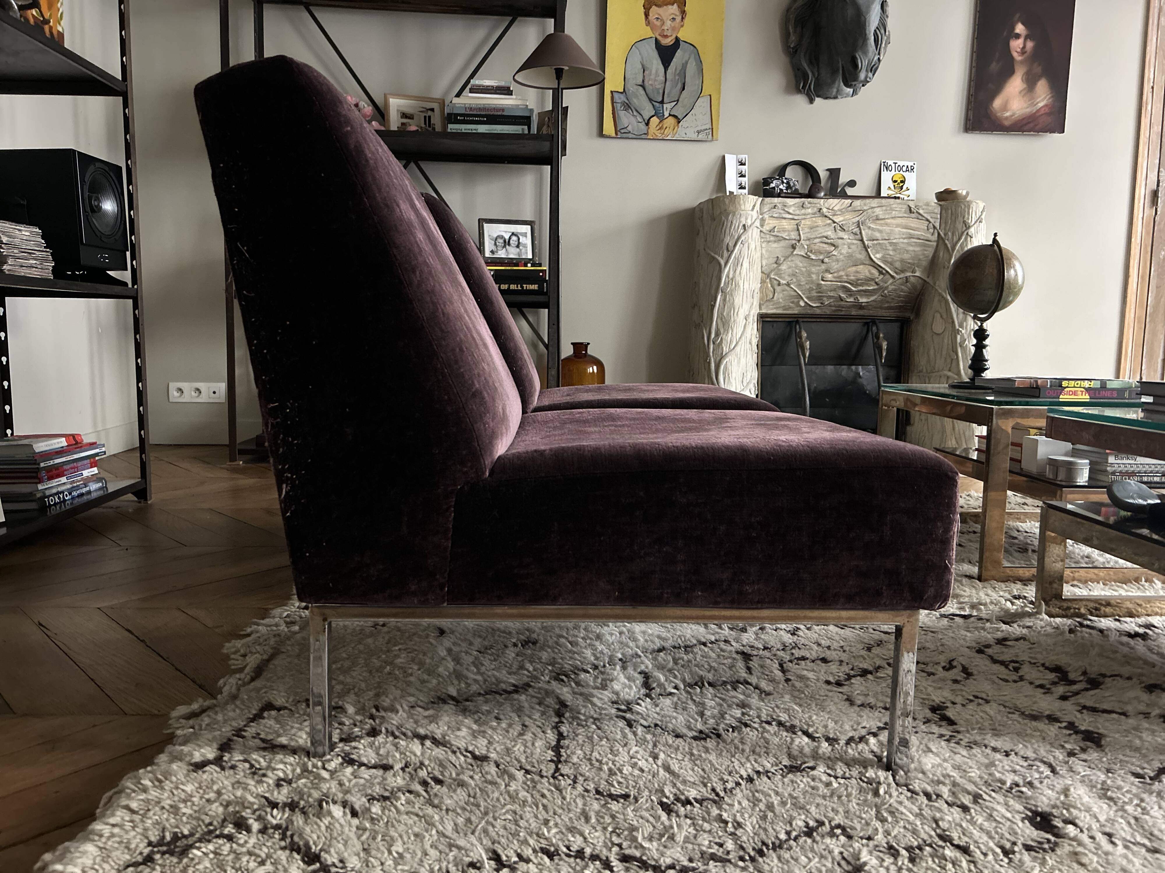 Pair of 60s lounge chairs