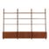 Teak modular shelving unit, Danish design, 1960s, designed by Rud Thygesen