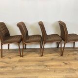 4 chairs model 8019 by Albert Stoll for Gyroflex