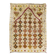 Antique Handmade Turkish Tulu Rug with Geometric Design, 100% Wool