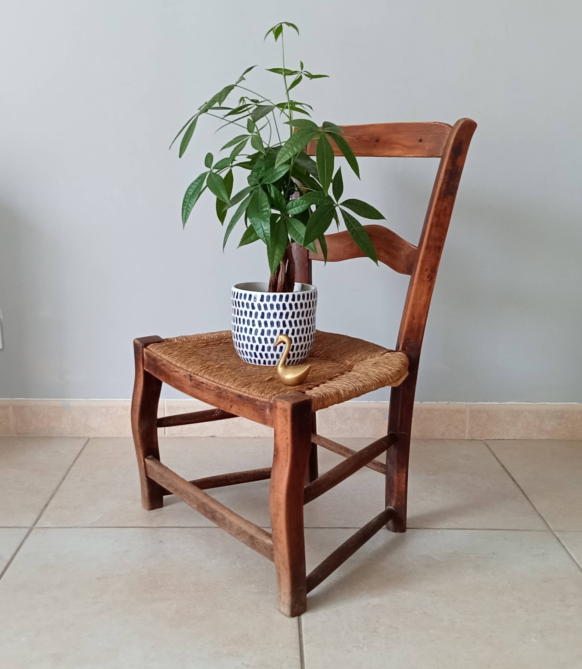 Old low chair from the 30s/40s