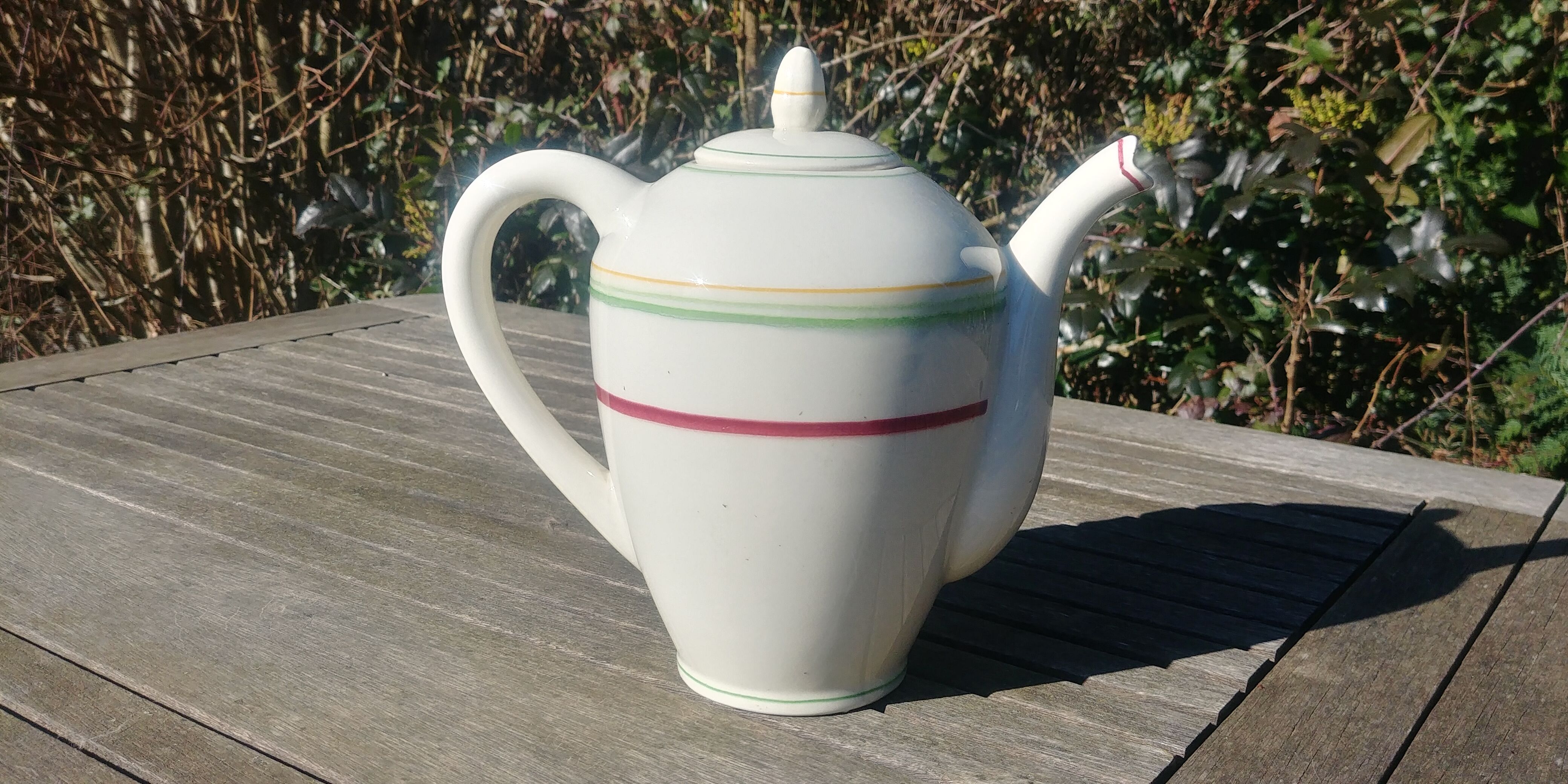 Coffee / tea maker of the faiencerie Gien porcelaine creation Primefleurs-vintage.