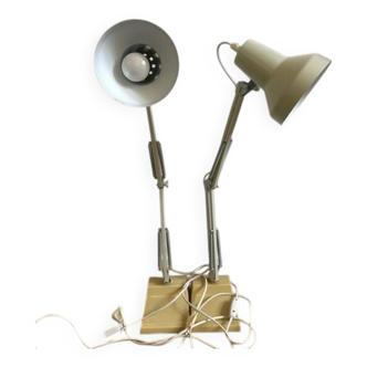 Pair of LED architect lamps