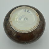 Vase Thistle Art deco porcelain from Limoges by Camille Tharaud