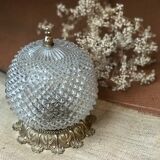 Lamp with moulded glass