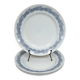 Set of 4 flat plates Terre de Fer Villeroy and Boch "Perlen"