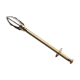 Golden sugar tongs