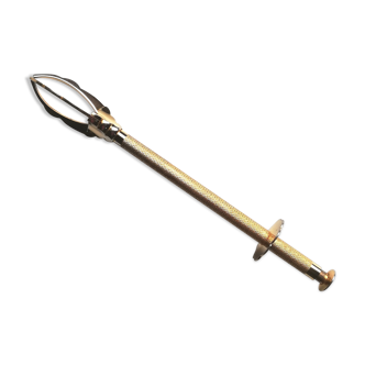 Golden sugar tongs