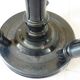 Piano stool of period and style Napoleon III, XIXth, tripod, blackened wood, adjustable