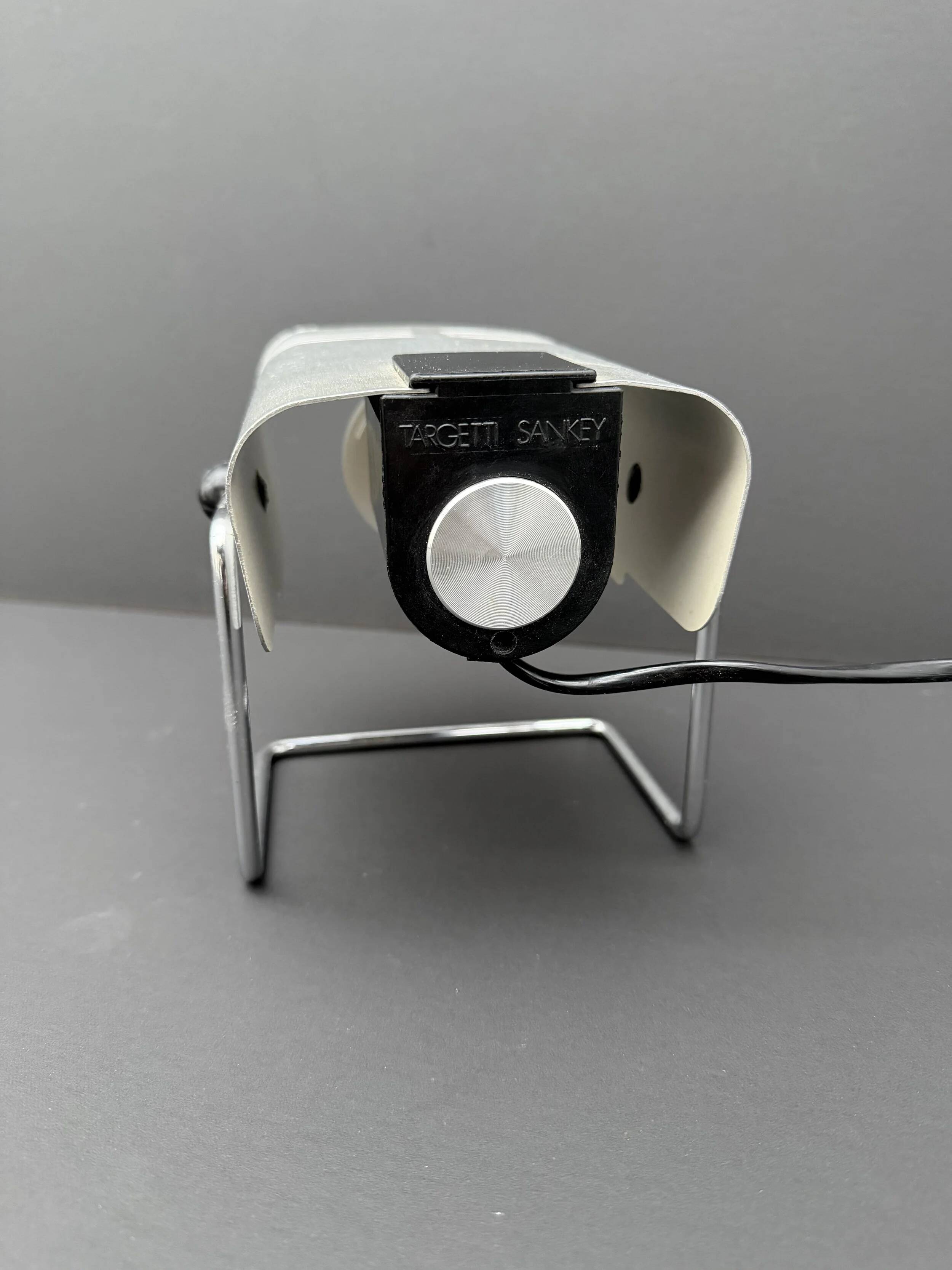 Adjustable lamp by Targetti in metal, Italy 1970.