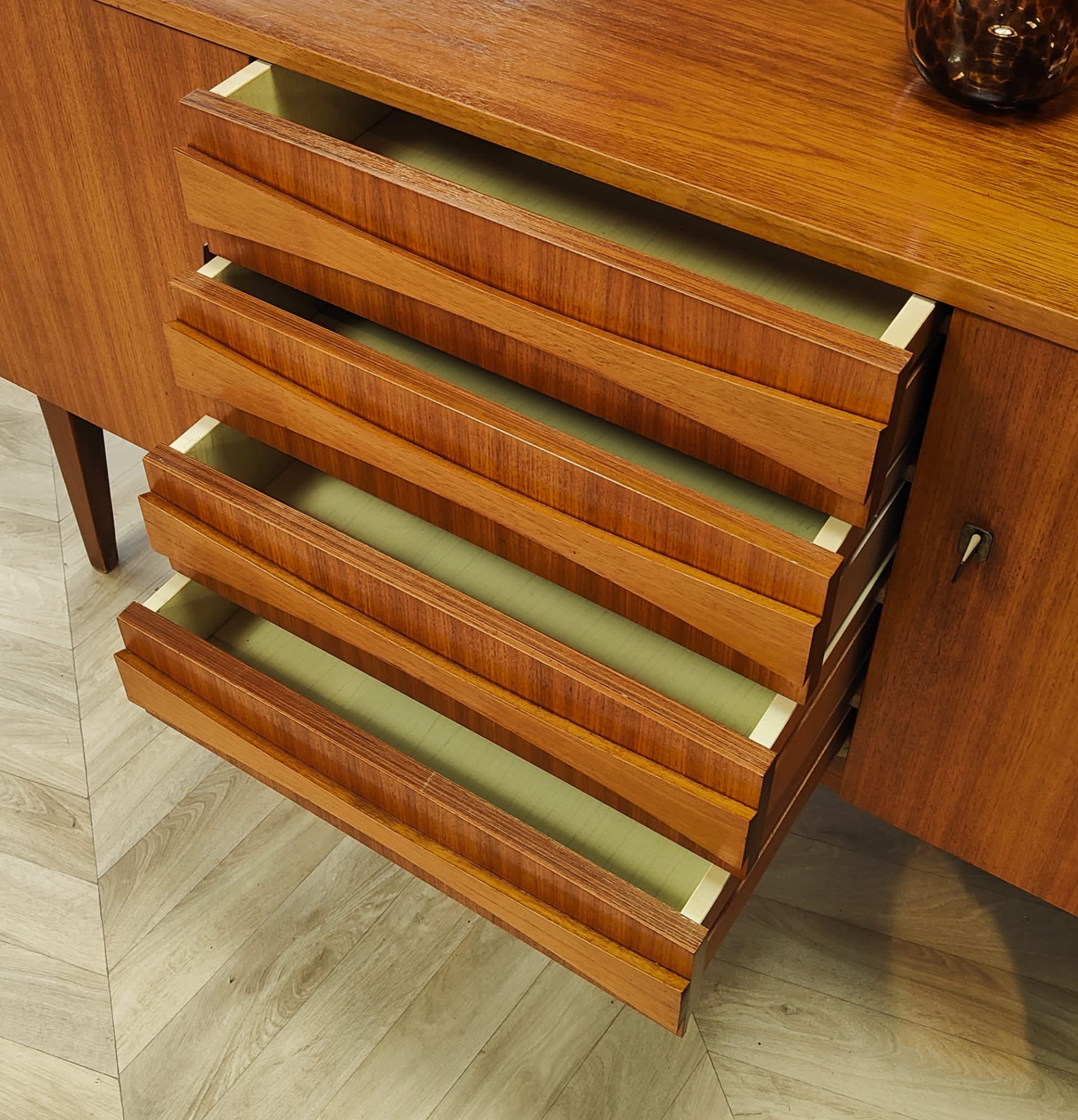 Vintage swedish mid century sideboard