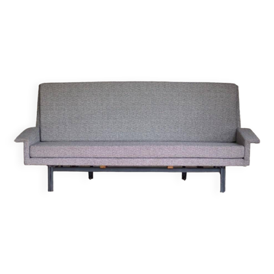 Canapé tissus convertible de Jean René Caillette édition Steiner 1961