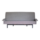 Convertible fabric sofa by Jean René Caillette edition Steiner 1961
