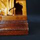 Virgin breastfeeding the Child Jesus and Saint John religious sculpture wood