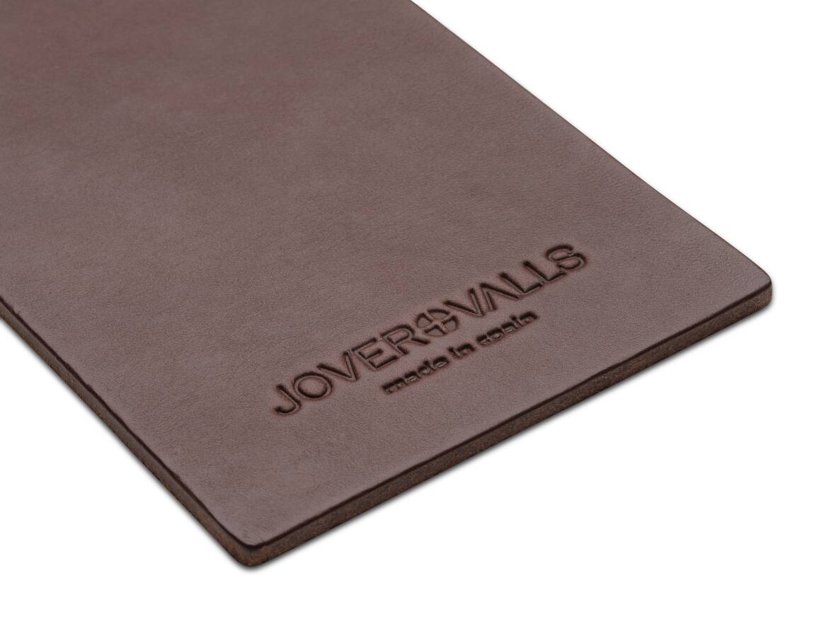 Contemporary Kitchen Counter Stool Old Silver Steel & Dark Brown Leather