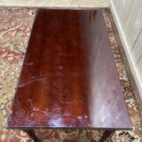 Table basse de style Louis XVI en acajou
