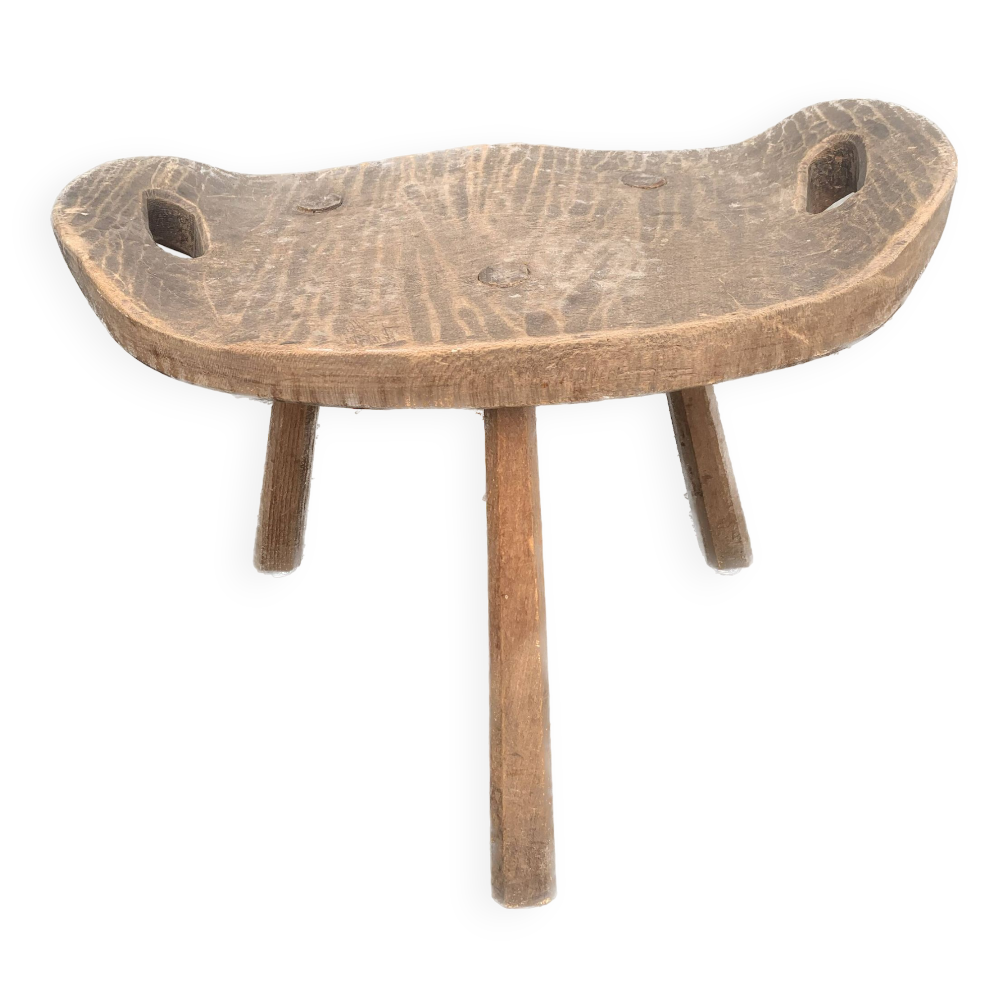 Brutalist tripod stool