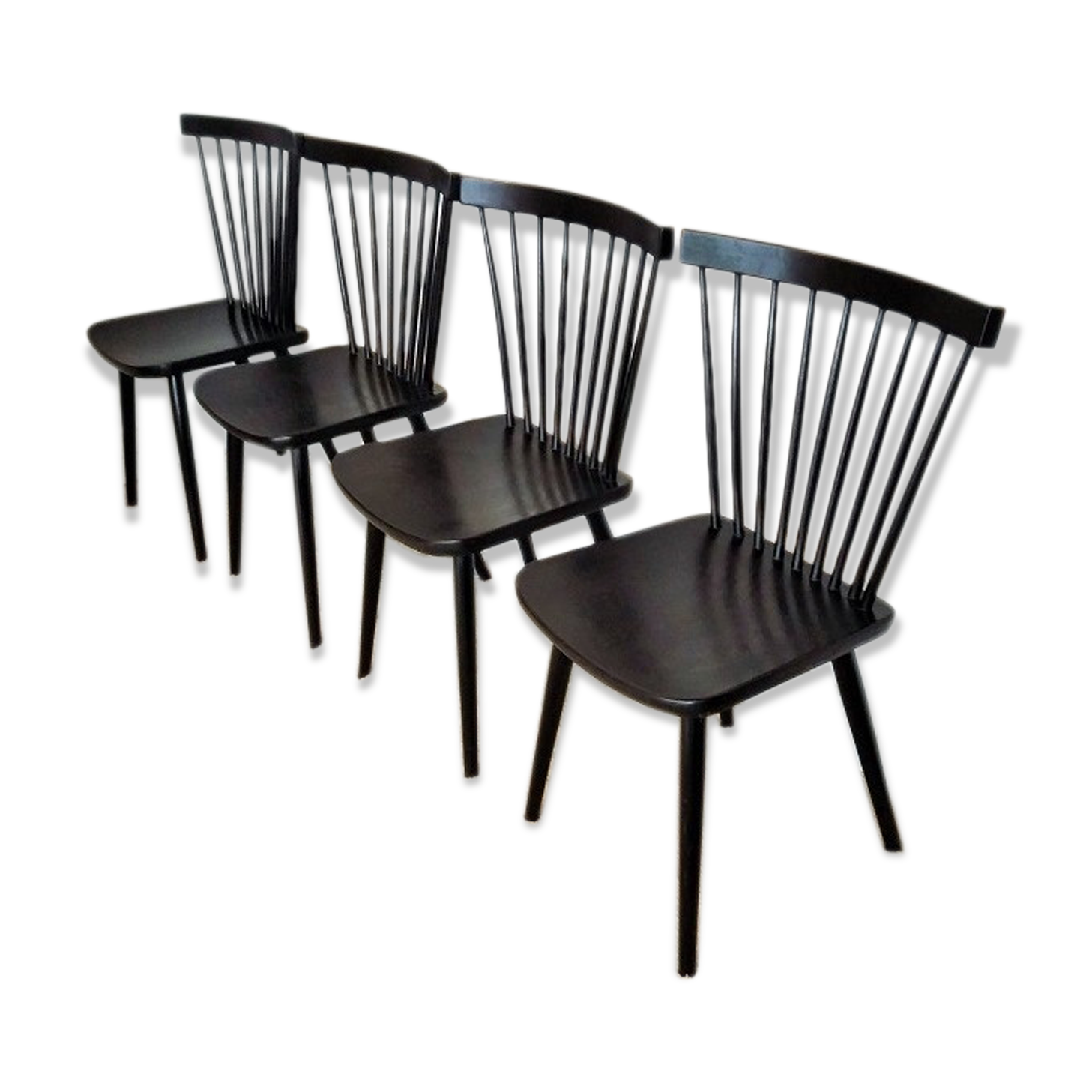 Suite of 4 Stol Kamnik bar chairs