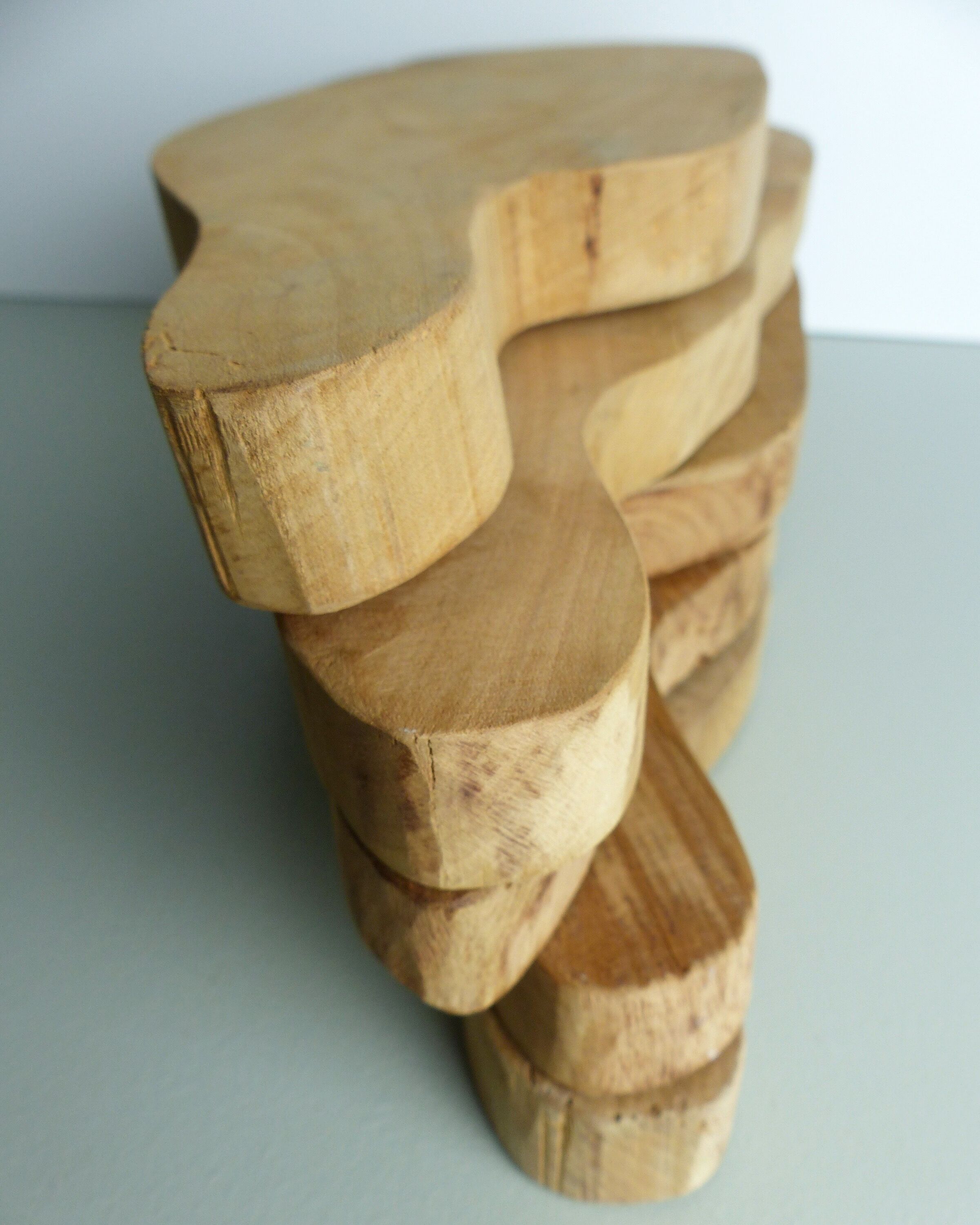 Raw cherry cutting board