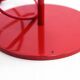 Lampe de bureau en métal rouge