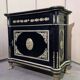 Meuble style Napoléon III "Boulle" en bois laqué