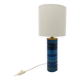 Lampe rouleau bleu Rimini Aldo Londi pour Bitossi 1960