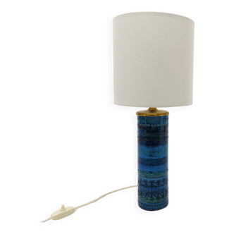 Rimini blue roller lamp Aldo Londi for Bitossi 1960